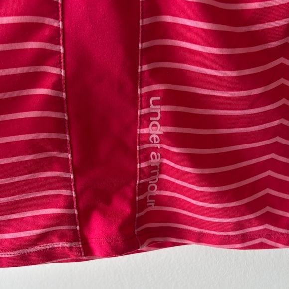 Under Armour Pink and Black Fitted Camisole - Picture 3 of 3